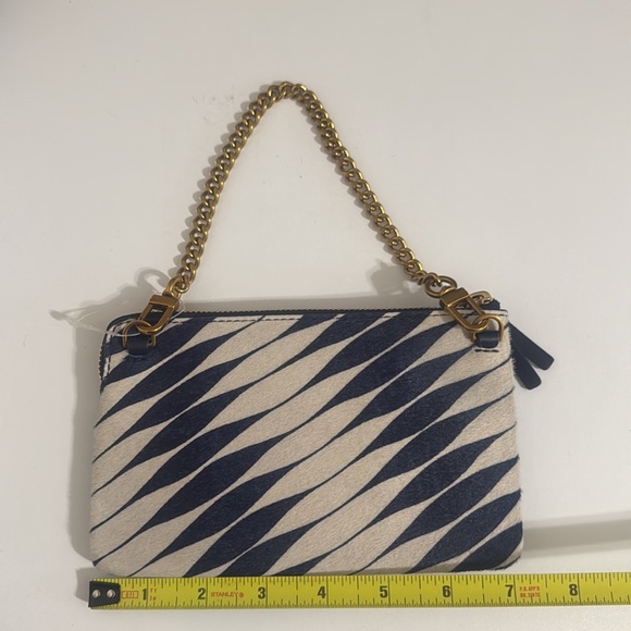 Tory Burch Zebra Calf Hair Wristlet or clutch. - Picture 5 of 7